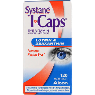 ICaps Lutein & Zeaxanthin Formula, Coated Tablets