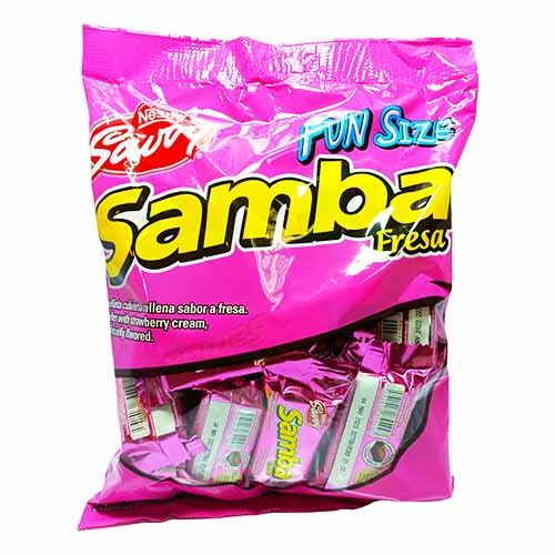 Nestle Savoy Mini Samba Fresa Fun Tamaño 35 unidades