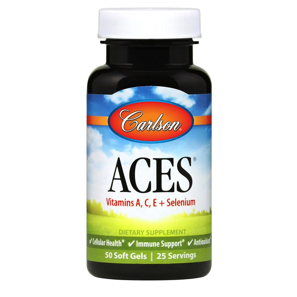 Carlson Aces 50 Softgels