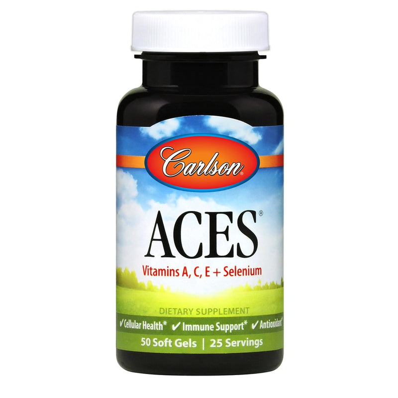 Carlson Aces 50 Softgels