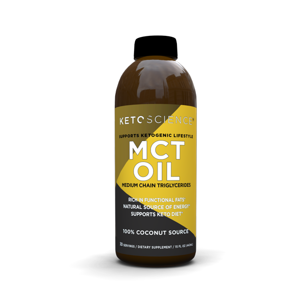 Keto Science Ketogenic MCT Oil 15 oz