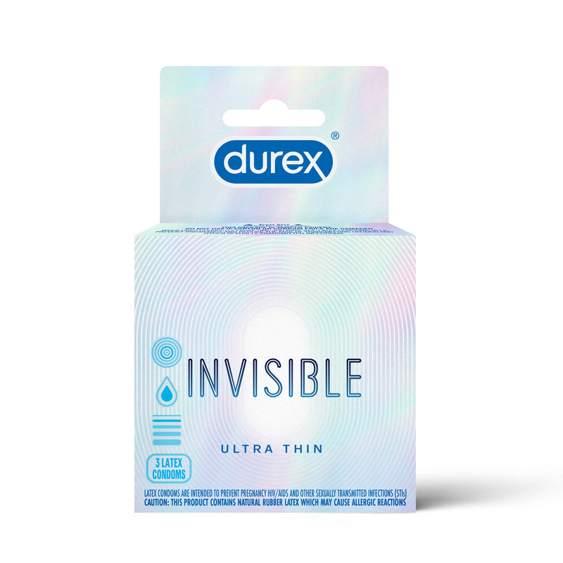 Durex Invisible Ultra Thin & Ultra Sensitive Premium Condoms, 3 Count Locatel Health & Wellness Online Store Durex Invisible Ultra Thin & Ultra Sensitive Premium Condoms, 3 Count Locatel Health & Wellness Online Store