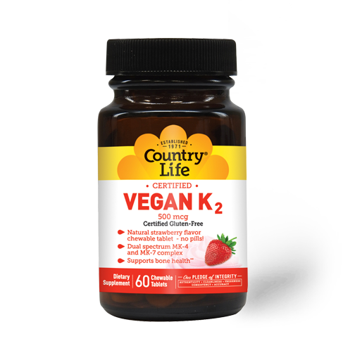 Country Life Vegan K 2 Lozenges