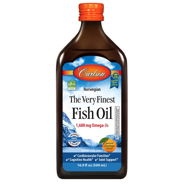Carlson The Very Fish Oil Orange Flavored