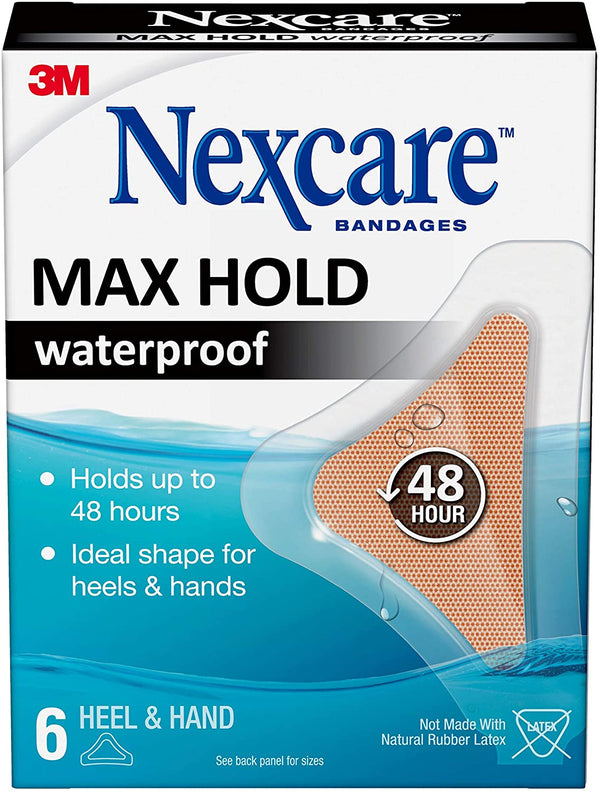 Nexcare Max Hold Waterproof Bandages