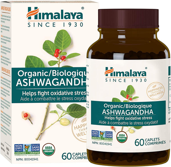 Himalaya Ashwagandha Vegetable Capsules