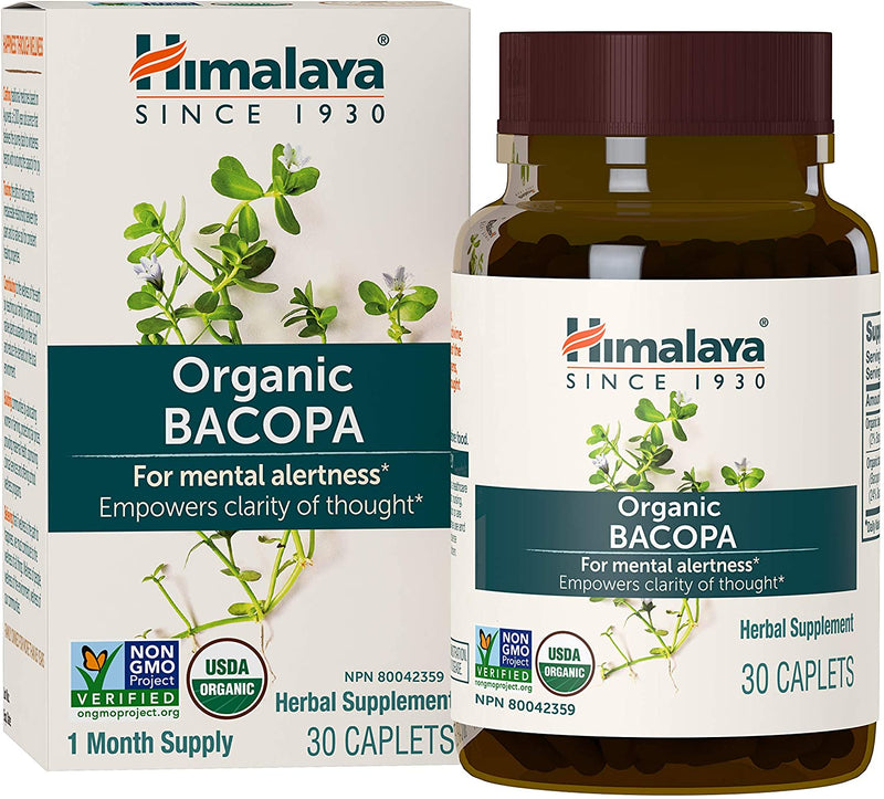 Himalaya Bacopa for Mental Alertness 750mg 30 Caplets