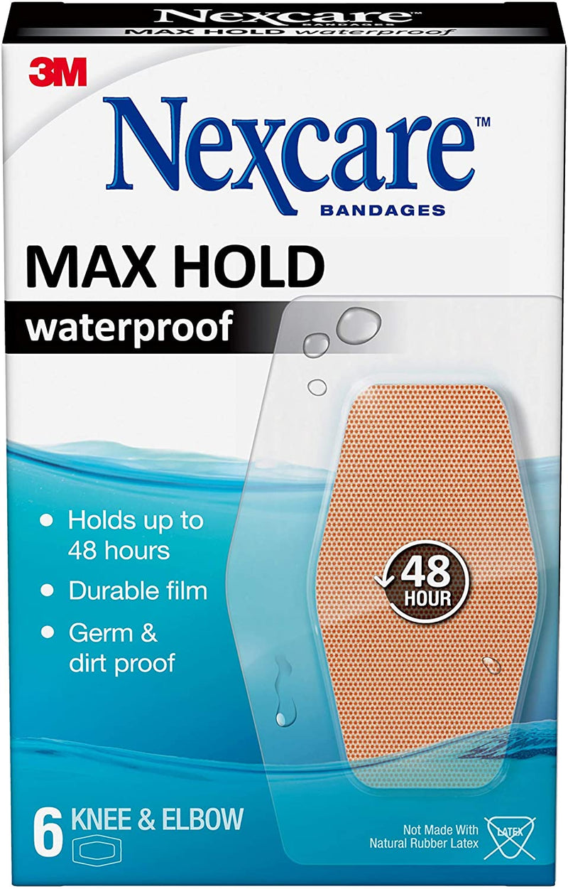 Nexcare Max Hold Waterproof Bandages