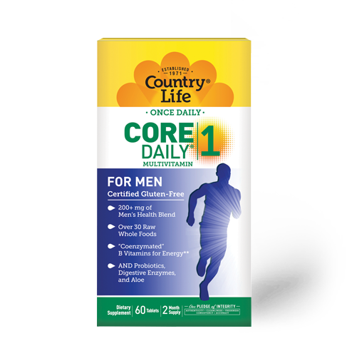 Country Life Core Daily 1 Men 60 Tabletas