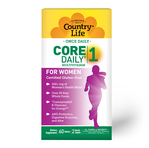 Country Life Core Daily 1 Women 60 Tabletas