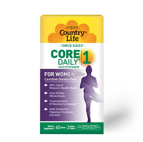 Country Life Core Daily 1 Women 50+ 60 Tabletas