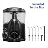 Waterpik WP-114W Ultra diseñador de hilo dental de agua de encimera negra
