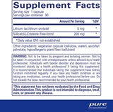Pure Encapsulations Lithium Orotate 5Mg 90 Capsules
