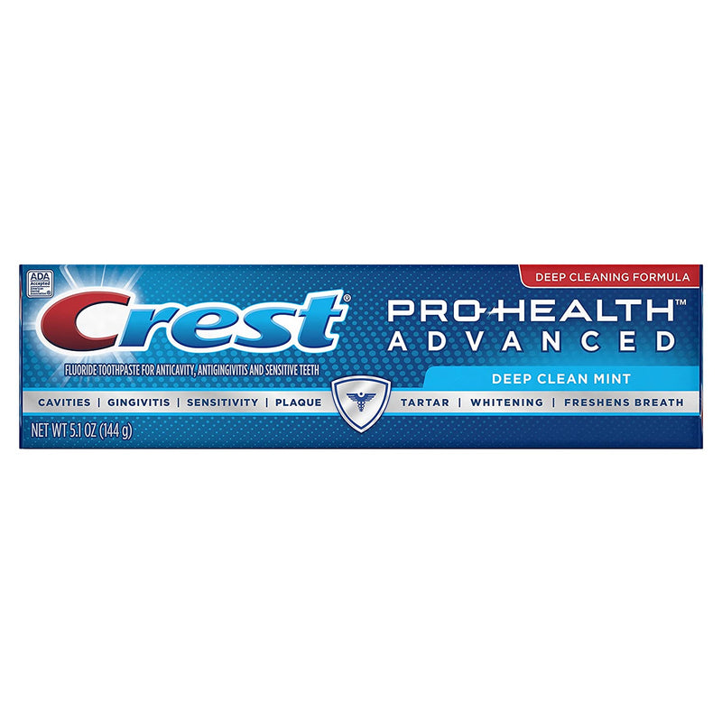 Crest Pro-Health avanzó Pasta de dientes de menta de limpieza profunda. 5.1 oz
