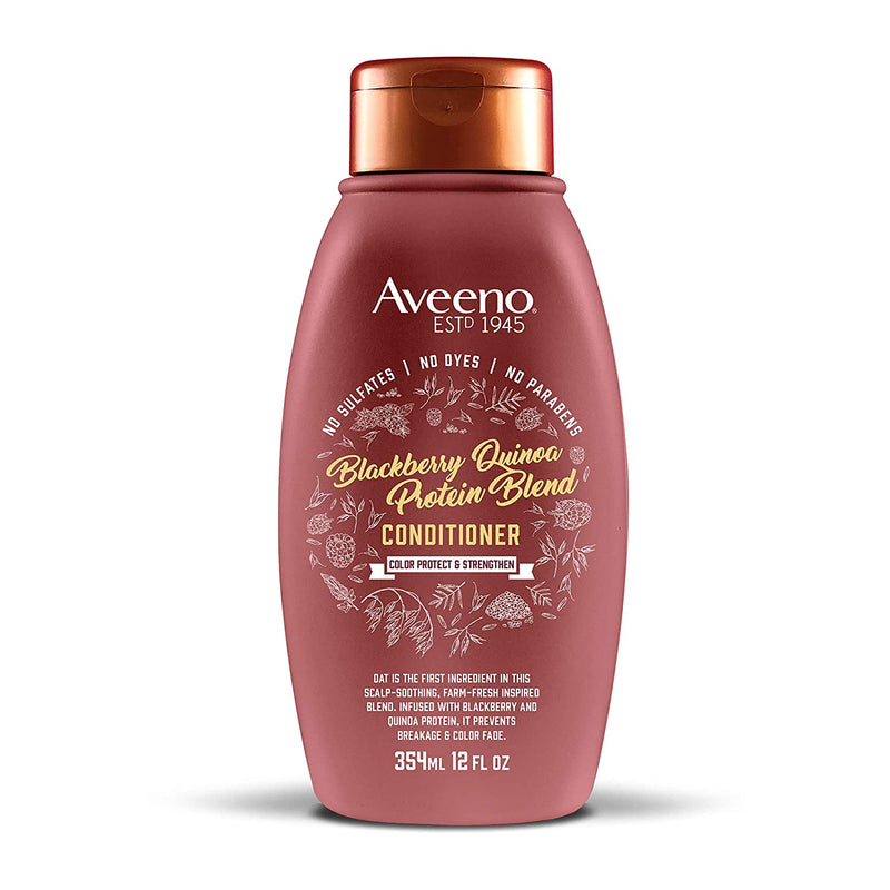 Aveeno Color Protect & Strengthen + Blackberry & Quinoa Conditioner (12oz)