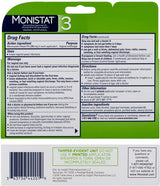 Monistat 3 Cream 3-Day Treatment with 3 Prefilled Applicators