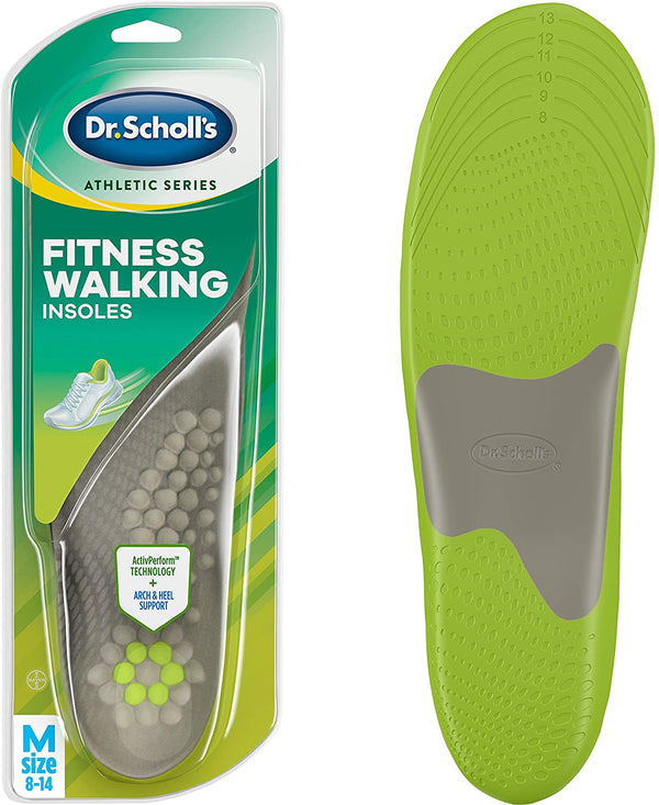 Plantillas de caminata de fitness del Dr. Scholl