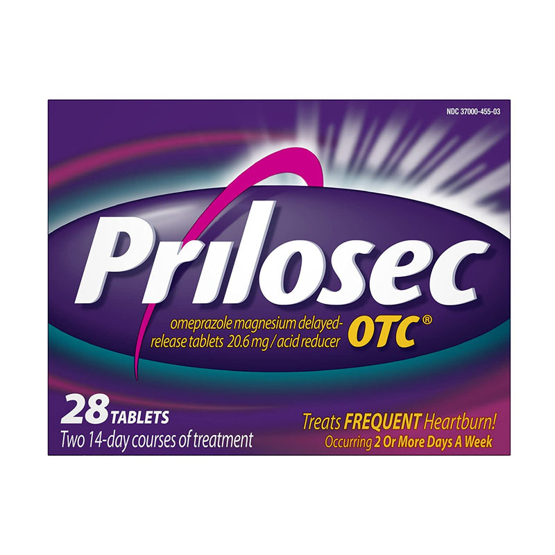 Prilosec OTC Heartburn and Acid Reducer 28 Tablets