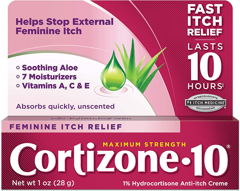 Cortizone-10 Intensive Feminine Itch, 1 Ounce