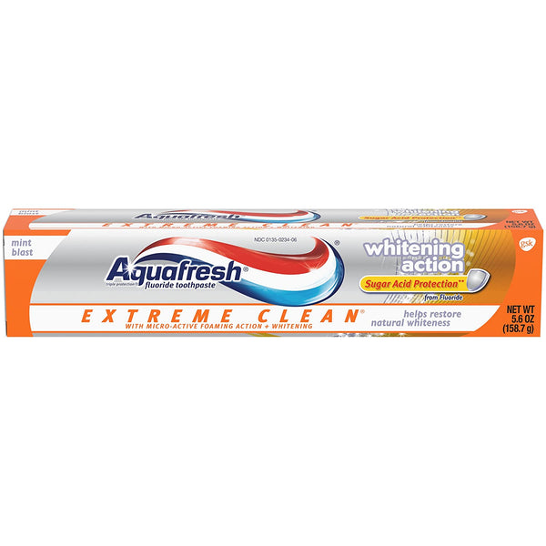 Aquafresh Toothpaste, Extreme Clean Mint Blast 5.6 oz