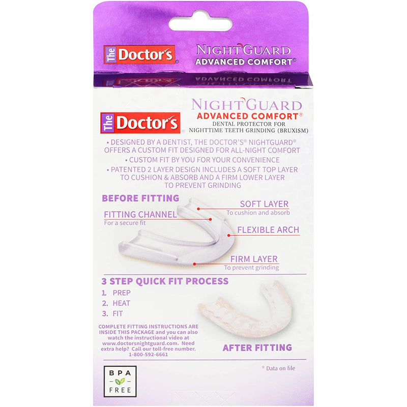 El Guardián Nightguard del Doctor, Guardia Dental para la molienda de los dientes