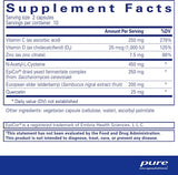 Pure Encapsulations Pure Defense With NAC 20 Capsules