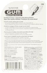 Cubiertas antibacterianas del cepillo de dientes de la goma del mayordomo