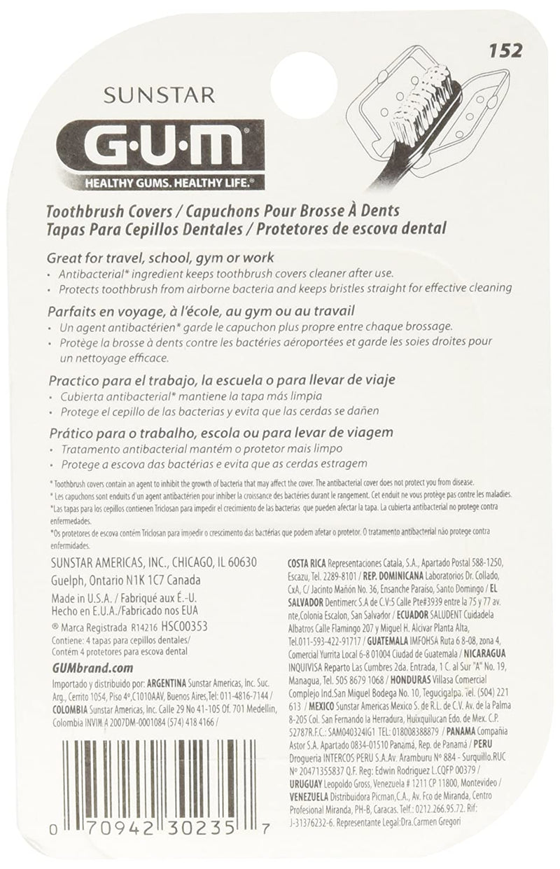 Cubiertas antibacterianas del cepillo de dientes de la goma del mayordomo