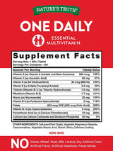Natures Truth One Daily Essential Multivitamin 100 mini tabletas