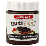 Nutilight Sugar-Free Keto-friendly Hazelnut Spread and Dark Chocolate 11 Ounces