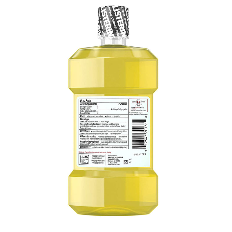 Listerine Original Oral Care Antiseptic Mouthwash. 500 ml