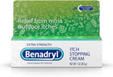 Benadryl picazón crema para parar