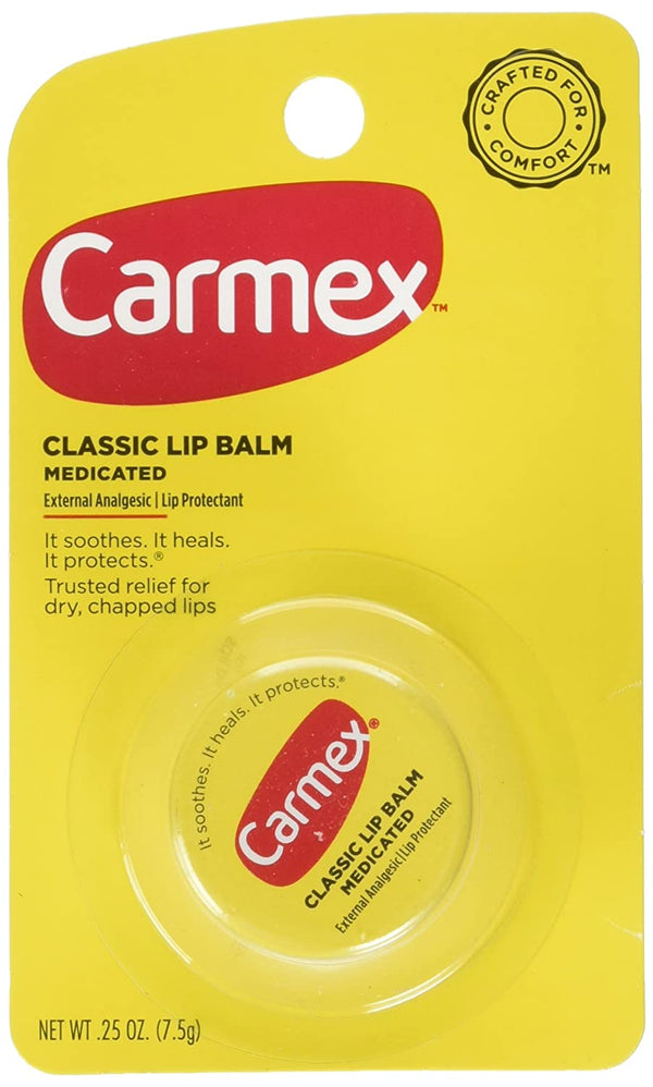 Carmex Classic Lip Balm Medicated, 0.25 OZ