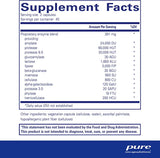 Enzimas digestivas puras encapsulaciones ultra 90 cápsulas