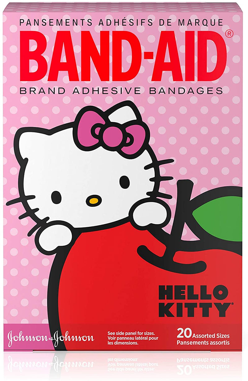 Band-Aid Brand Adhesive Bandages Characters Assorted Sizes 20 ct
