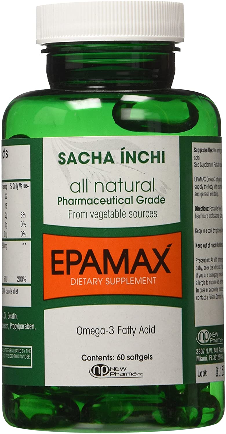 New Pharma Epamax Omega 3 ácidos grasos Softgels