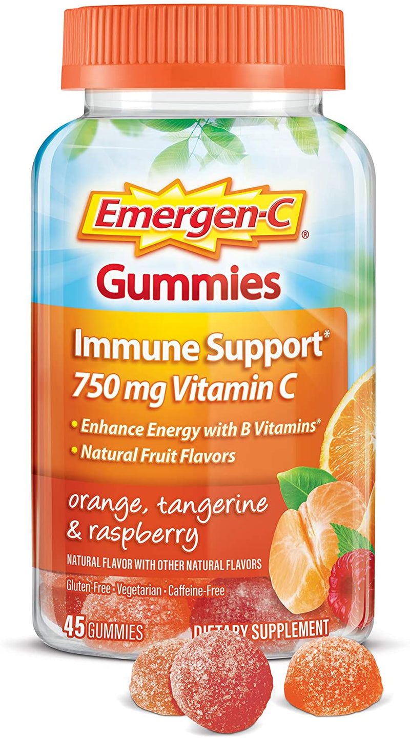 Emergen-c 750mg gomitas de vitamina C para adultos