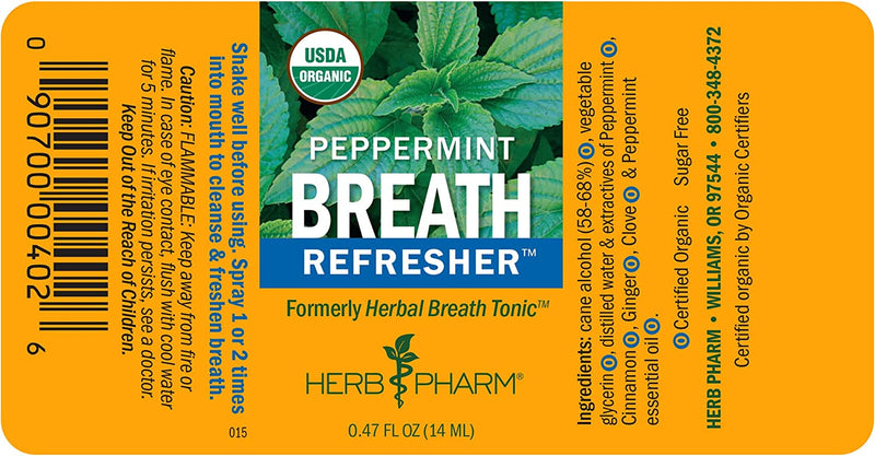 Hierbas Pharm Breath Peppermint 1 oz