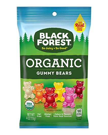 Black Forest Organic Gummy Bears, 4 Oz