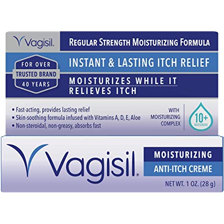 Vagisil Fuerza regular Anti-itch crema femenina hidratante para mujeres 1 oz