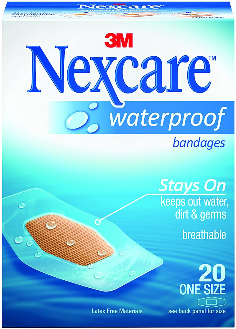 Nexcare Waterproof Bandage Stays On