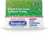 Benadryl picazón crema para parar