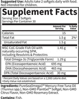 Jardín de la vida avanzado Omega Brain & Heart Health 60 Softgels