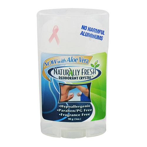 Naturally Fresh Crystal Wide Stick Deodorant with Aloe Vera 3 oz