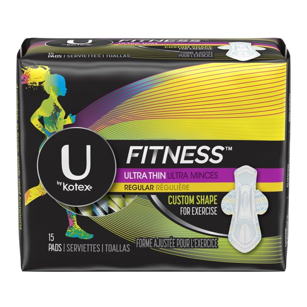 Kotex Fitness Ultra Thin Regular Pads 15ct