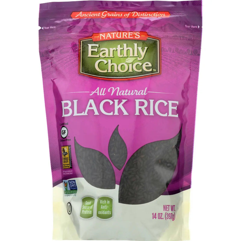 Naturaleza arroz negro 14 oz