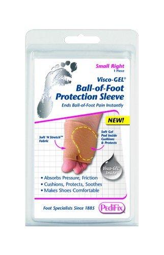 PediFix Visco GEL¨ Ball of Foot Protection Sleeve Small Right