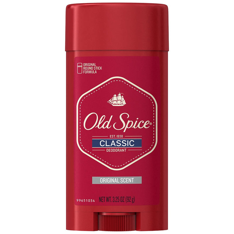 Old Spice Classic Deodorant Stick, Original Scent for Men, 3.25 oz