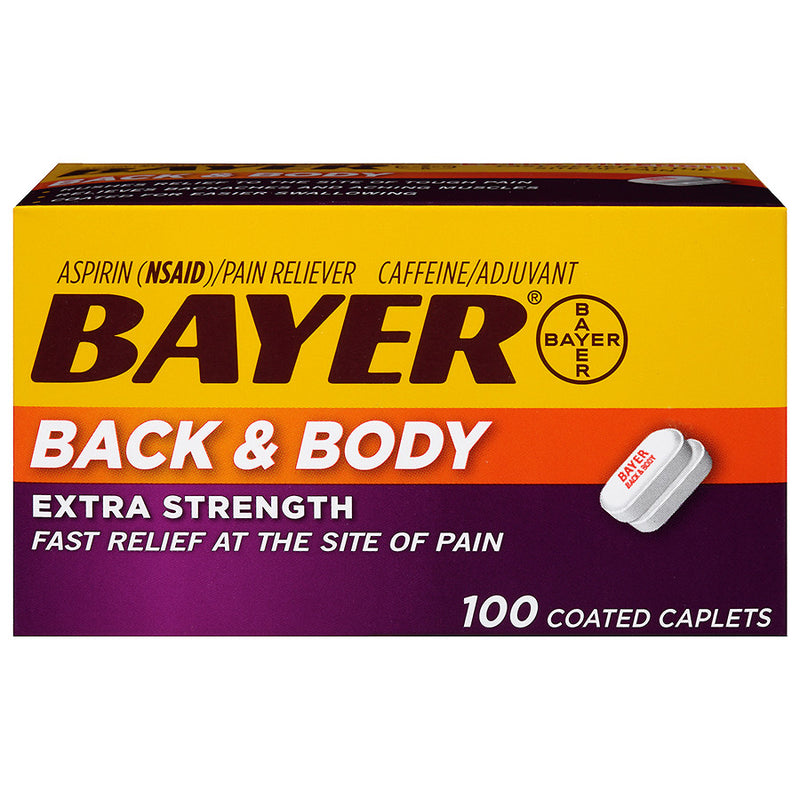 Bayer Back & Body Extra Strength Coated Caplets