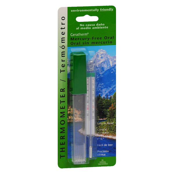 Termómetro oral libre de mercurio de Geratherm